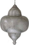 Safaary - Oosterse Hanglamp Zilver Ivana Ø 40 x 64cm