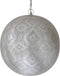 Safaary - Oosterse Hanglamp Zilver Mila Ø 40 x 44cm