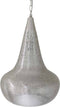 Safaary - Oosterse Hanglamp Zilver Mirjana Ø 35 x 50cm