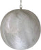Safaary - Oosterse Hanglamp Zilver Neza Ø 40 x 44cm