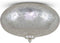 Safaary - Oosterse Plafondlamp Khadija Zilver Ø 40 x 23cm