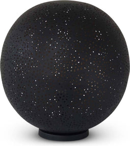 Safaary - Oosterse Tafellamp Abeer Zwart Goud Ø 30 x 30cm