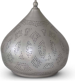 Safaary - Oosterse Tafellamp Aniya Nikkel Goud Ø 26 x 27cm