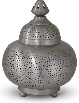 Safaary - Oosterse Tafellamp Dalila Nikkel Goud Ø 23 x 31cm