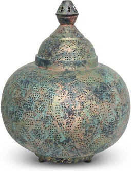 Safaary - Oosterse Tafellamp Green Patina Naina Ø 33 x 40cm