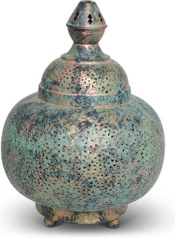 Safaary - Oosterse Tafellamp Green Patina Sita Ø 23 x 31cm