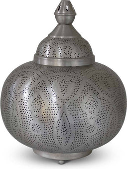 Safaary - Oosterse Tafellamp Malika Nikkel Goud Ø 33 x 40cm