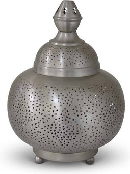 Safaary - Oosterse Tafellamp Nikkel Goud Pita Ø 23 x 31cm