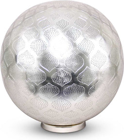 Safaary - Oosterse Tafellamp Sana Zilver Ø 40 x 40cm