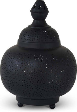 Safaary - Oosterse Tafellamp Wasima Zwart Goud Ø 23 x 31cm