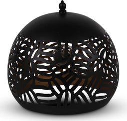 Safaary - Oosterse Tafellamp Zebra Maji Zwart Goud Ø 27 x 26cm