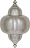 Safaary - Oosterse Wandlamp Houriya Nikkel Goud 42 x 22 x 66cm