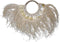 Safaary - Raffia Hanger Waaier Schelpen Naturel - 6060x60 CM