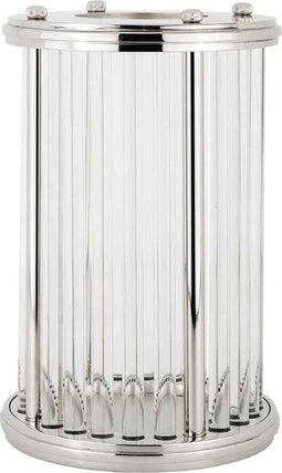 Safaary - Richmond Windlicht Eaden Zilver Groot - 39,5x26 CM