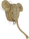 Safaary - Rieten Dierenkop Olifant - 60x47 CM