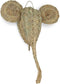 Safaary - Rieten Dierenkop Olifant - 60x47 CM