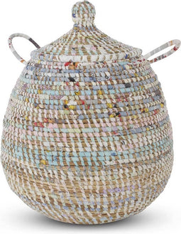 Safaary - Rieten Mand met Deksel van Zeegras Multi Tajine