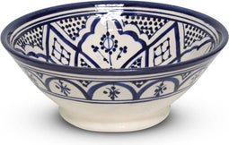 Safaary - Schaal Blauw Nakhil Mya Ø 20 x 8cm