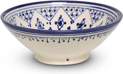 Safaary - Schaal Blauw Zerbia Mya Ø 25 x 10cm