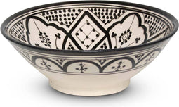 Safaary - Schaal Zwart Nakhil Mya Ø 25 x 10cm