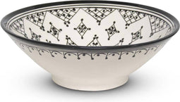 Safaary - Schaal Zwart Zerbia Mya Ø 30 x 11cm