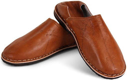 Safaary - Sloffen Leer Roze Pailletten - Maat 39