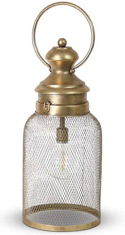 Safaary - Tafellamp Colon LED Goud Ø 18 x 43cm