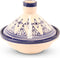 Safaary - Tajine Blauw met Zerbia Motief
