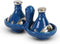 Safaary - Tajine mini Blauw met Metaal 2-delig