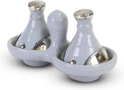 Safaary - Tajine mini Grijs met Metaal 2-delig