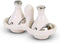 Safaary - Tajine mini Wit met Metaal 2-delig