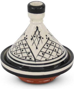 Safaary - Tajine mini Zwart Zerbia Ø 11 x 12cm