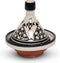 Safaary - Tajine mini Zwart Zerbia Ø 11 x 12cm