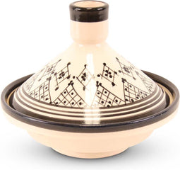 Safaary - Tajine Zwart met Zerbia Motief