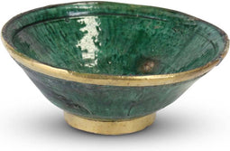 Safaary - Tamegroute Kom met Goud Ø 24 x 10cm