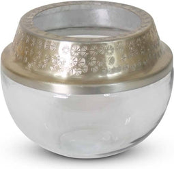 Safaary - Vaasje Goud Metaalring Ø 21 x 16cm