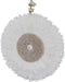 Safaary - Wanddecoratie Juju Hat Shell Veren Schelpen Wit Ø 40cm