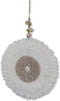 Safaary - Wanddecoratie Juju Hat Shell Veren Schelpen Wit Ø 40cm
