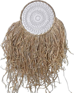 Safaary - Wandhanger Raffia Waaier Naturel Zeegras - 50x50 CM