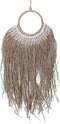 Safaary - Wandhanger Raffia Waaier Shell Naturel - 40x40 CM