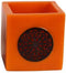 Safaary - Waxinelichthouder Oranje Ø 12 x 12cm-Rond patroon
