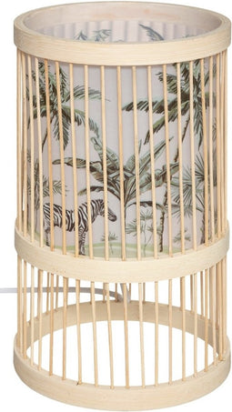 Safari bamboe lamp