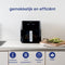 Safecourt Kitchen Airfryer XL - Heteluchtfriteuse - 1700W - 5L Inhoud - 40ºC tot 200ºC - Zwart
