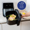 Safecourt Kitchen Airfryer XXL - Heteluchtfriteuse - 1800W - 7L Inhoud - 40ºC tot 200ºC - Zwart