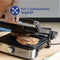 Safecourt Kitchen Contactgrill compact CG200 - Tosti apparaat - Grill apparaat - Uitneembare platen