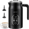 Safecourt Kitchen Elektrische Melkopschuimer - Stil & Snel - Temperatuur display - 4-in-1 - Zwart - 350ml