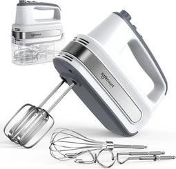 Safecourt Kitchen Handmixer - Veelzijdige 5-Snelheden Handmixer - Opberghouder - Krachtig & Compact