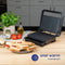 Safecourt Kitchen Panini-grill - Tosti apparaat - Contactgrill - Grill apparaat - Krachtig - Zwart
