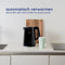 Safecourt Kitchen smart waterkoker - Met Temperatuurregeling - Kalkfilter - Warmhoudfunctie - Dubbelwandig - Cool-touch - 1,7L - 2200W - Zwart