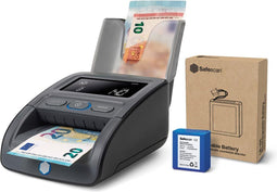 Safescan valsgelddetector 155S complete | inclusief batterij en stacker